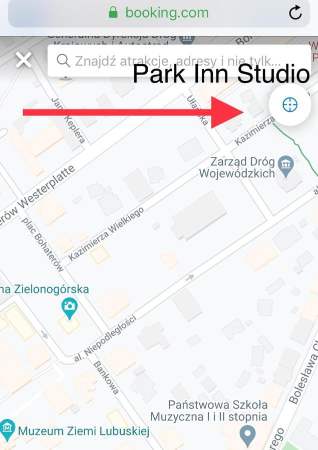 Park Studio Apartment Zielona Gora  Bagian luar foto